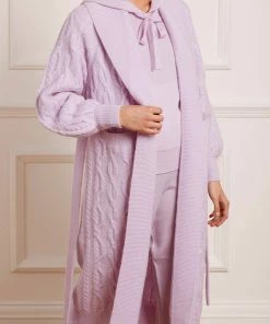 Needle & Thread Holding LTD Twisted Cable Maxi Cardigan