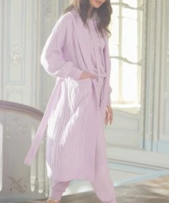 Needle & Thread Holding LTD Twisted Cable Maxi Cardigan