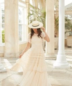 Wholesale 🎉 Needle & Thread Holding LTD Valentine Ruffle Gown ⭐ 25 Needle & Thread Holding LTD Valentine Ruffle Gown