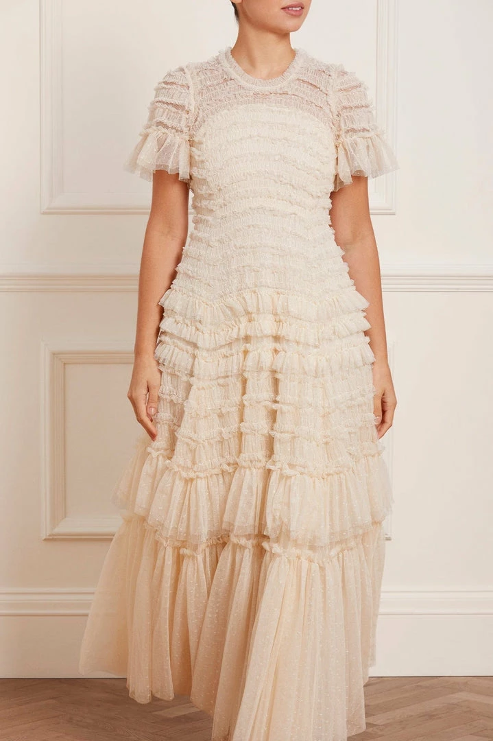 Wholesale 🎉 Needle & Thread Holding LTD Valentine Ruffle Gown ⭐ 6 Needle & Thread Holding LTD Valentine Ruffle Gown