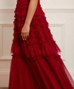 Best reviews of β¨ Needle & Thread Holding LTD Valentine Ruffle Gown π© Womenswear π 14 Needle & Thread Holding LTD Valentine Ruffle Gown Womenswear