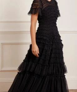 Needle & Thread Holding LTD Womenswear Valentine Ruffle Gown