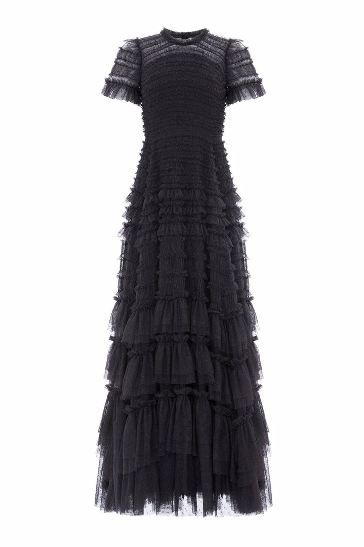 New β€οΈ Needle & Thread Holding LTD π© Womenswear Valentine Ruffle Gown π 3 Needle & Thread Holding LTD Womenswear Valentine Ruffle Gown