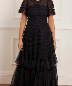 New β€οΈ Needle & Thread Holding LTD π© Womenswear Valentine Ruffle Gown π 13 Needle & Thread Holding LTD Womenswear Valentine Ruffle Gown