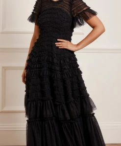 New β€οΈ Needle & Thread Holding LTD π© Womenswear Valentine Ruffle Gown π 14 Needle & Thread Holding LTD Womenswear Valentine Ruffle Gown