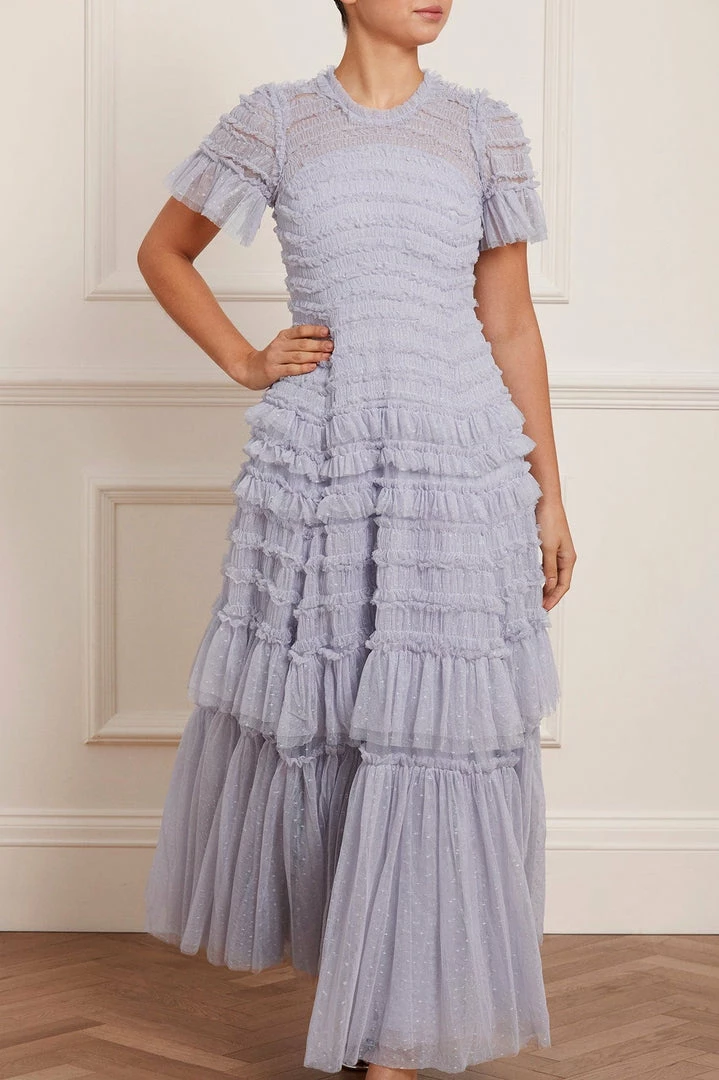 Discount 😍 Needle & Thread Holding LTD 👩 Womenswear Valentine Ruffle Gown 🎉 5 Needle & Thread Holding LTD Womenswear Valentine Ruffle Gown