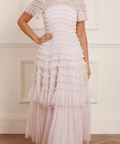 Needle & Thread Holding LTD Womenswear Valentine Ruffle Gown