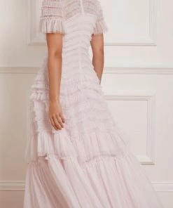 Needle & Thread Holding LTD Womenswear Valentine Ruffle Gown