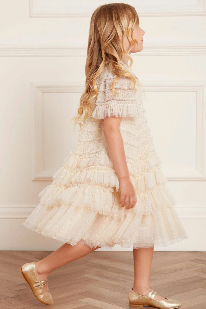 Discount π Needle & Thread Holding LTD Responsibly Sourced Valentine Ruffle Kids π Dress π 7 Needle & Thread Holding LTD Responsibly Sourced Valentine Ruffle Kids Dress