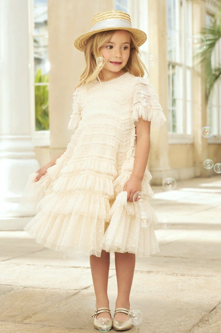 Discount π Needle & Thread Holding LTD Responsibly Sourced Valentine Ruffle Kids π Dress π 3 Needle & Thread Holding LTD Responsibly Sourced Valentine Ruffle Kids Dress