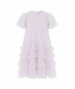 Needle & Thread Holding LTD Responsibly Sourced Valentine Ruffle Kids Dress