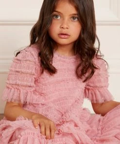 Outlet ๐ Needle & Thread Holding LTD Responsibly Sourced Valentine Ruffle Kids ๐ Dress ๐งจ 12 Needle & Thread Holding LTD Responsibly Sourced Valentine Ruffle Kids Dress