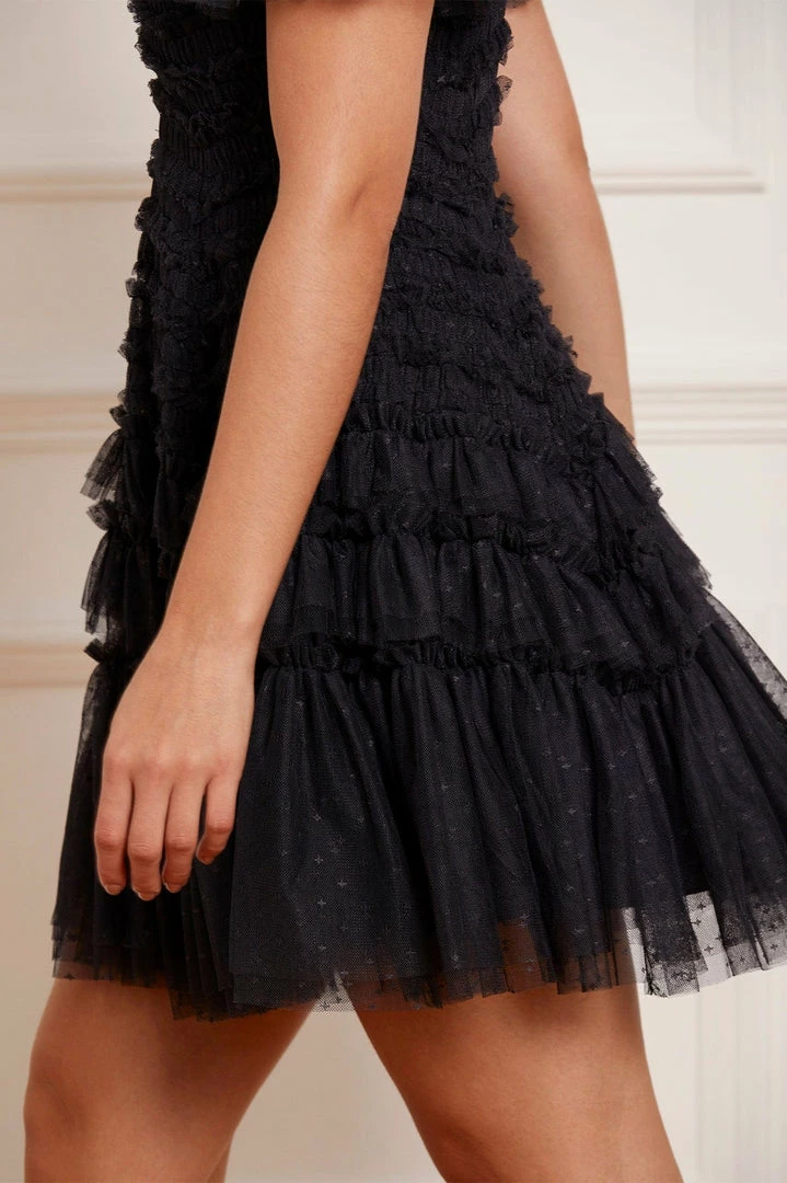 Flash Sale 👏 Needle & Thread Holding LTD Valentine Ruffle Micro Mini 👗 Dress 👩 Womenswear ⭐ 7 Needle & Thread Holding LTD Valentine Ruffle Micro Mini Dress Womenswear