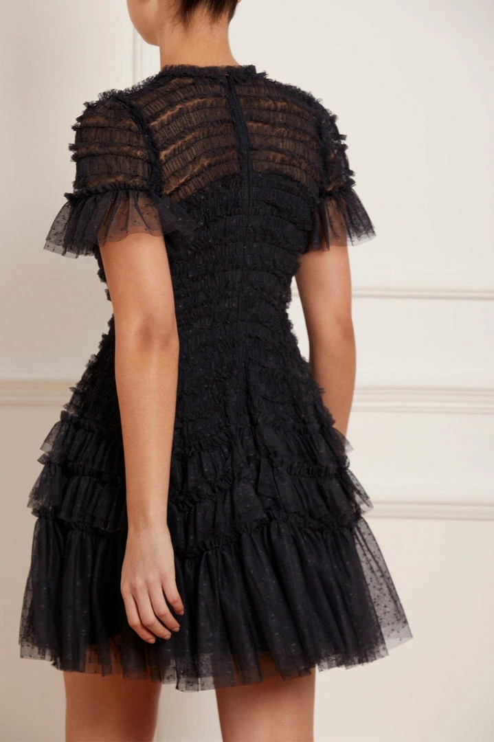 Flash Sale 👏 Needle & Thread Holding LTD Valentine Ruffle Micro Mini 👗 Dress 👩 Womenswear ⭐ 8 Needle & Thread Holding LTD Valentine Ruffle Micro Mini Dress Womenswear