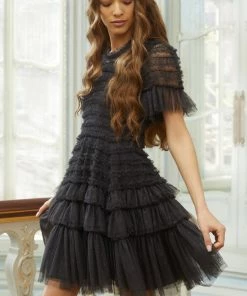 Flash Sale 👏 Needle & Thread Holding LTD Valentine Ruffle Micro Mini 👗 Dress 👩 Womenswear ⭐ 15 Needle & Thread Holding LTD Valentine Ruffle Micro Mini Dress Womenswear