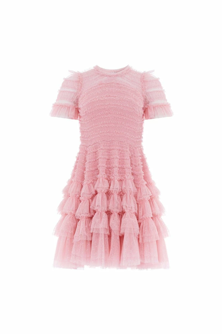 Best Pirce ⌛ Needle & Thread Holding LTD Valentine Ruffle Micro Mini 👗 Dress 🛒 4 Needle & Thread Holding LTD Valentine Ruffle Micro Mini Dress