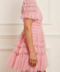 Best Pirce ⌛ Needle & Thread Holding LTD Valentine Ruffle Micro Mini 👗 Dress 🛒 13 Needle & Thread Holding LTD Valentine Ruffle Micro Mini Dress