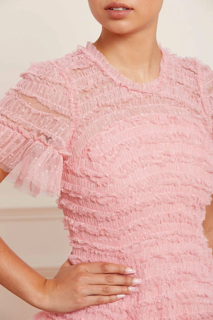 Best Pirce ⌛ Needle & Thread Holding LTD Valentine Ruffle Micro Mini 👗 Dress 🛒 9 Needle & Thread Holding LTD Valentine Ruffle Micro Mini Dress