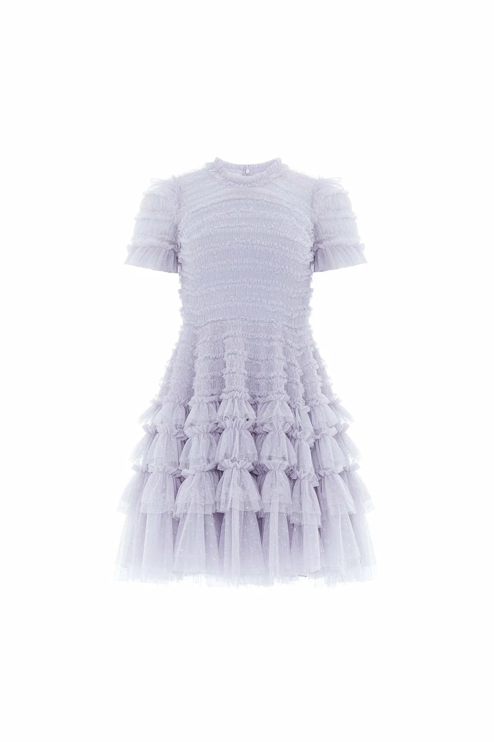 Discount ❤️ Needle & Thread Holding LTD Valentine Ruffle Micro Mini 👗 Dress 👩 Womenswear 😉 4 Needle & Thread Holding LTD Valentine Ruffle Micro Mini Dress Womenswear