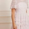 Needle & Thread Holding LTD Valentine Ruffle Micro Mini Dress Womenswear