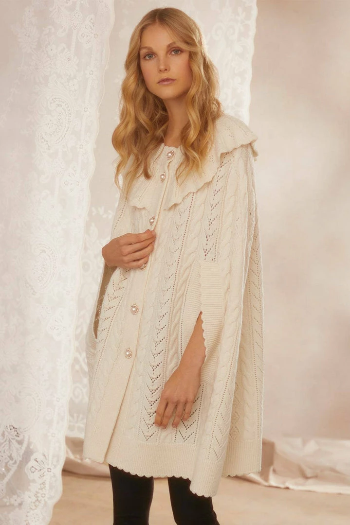 Coupon π₯° Needle & Thread Holding LTD π© Womenswear Victoriana Cape π 3 Needle & Thread Holding LTD Womenswear Victoriana Cape