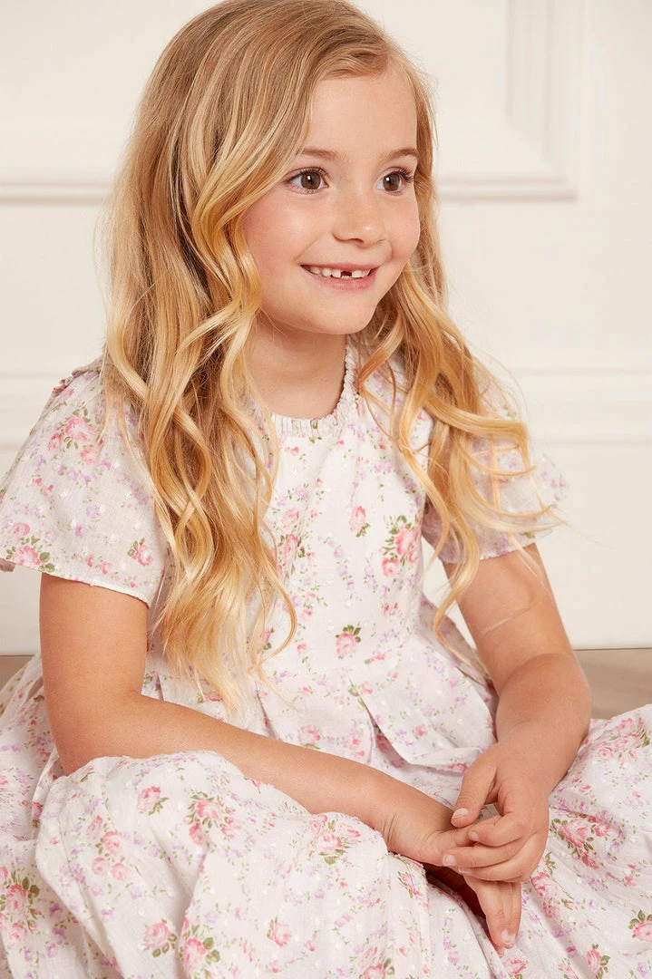 Best Sale โจ Needle & Thread Holding LTD Vintage Ditsy Cotton Kids Prom ๐ Dress ๐ 6 Needle & Thread Holding LTD Vintage Ditsy Cotton Kids Prom Dress