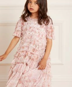 Best Pirce π Needle & Thread Holding LTD Vintage Ditsy Valentine Ruffle Kids π Dress π 10 Needle & Thread Holding LTD Vintage Ditsy Valentine Ruffle Kids Dress