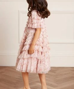 Best Pirce π Needle & Thread Holding LTD Vintage Ditsy Valentine Ruffle Kids π Dress π 11 Needle & Thread Holding LTD Vintage Ditsy Valentine Ruffle Kids Dress