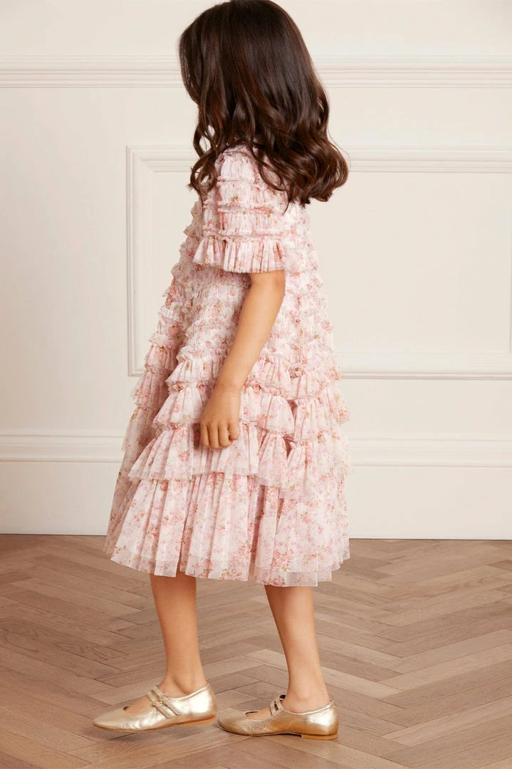 Best Pirce π Needle & Thread Holding LTD Vintage Ditsy Valentine Ruffle Kids π Dress π 6 Needle & Thread Holding LTD Vintage Ditsy Valentine Ruffle Kids Dress