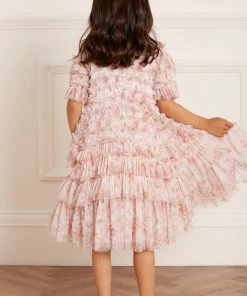 Best Pirce π Needle & Thread Holding LTD Vintage Ditsy Valentine Ruffle Kids π Dress π 12 Needle & Thread Holding LTD Vintage Ditsy Valentine Ruffle Kids Dress