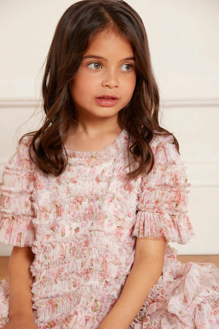 Best Pirce π Needle & Thread Holding LTD Vintage Ditsy Valentine Ruffle Kids π Dress π 8 Needle & Thread Holding LTD Vintage Ditsy Valentine Ruffle Kids Dress