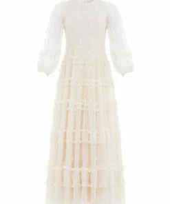 Needle & Thread Holding LTD Violet Shimmer Ankle Gown Womenswear