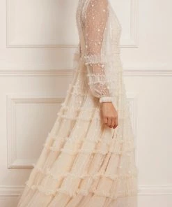 Top 10 ✔️ Needle & Thread Holding LTD Violet Shimmer Ankle Gown 👩 Womenswear 🎉 14 Needle & Thread Holding LTD Violet Shimmer Ankle Gown Womenswear