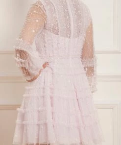 Flash Sale β¨ Needle & Thread Holding LTD π© Womenswear Violet Shimmer Micro Mini π Dress π 18 Needle & Thread Holding LTD Womenswear Violet Shimmer Micro Mini Dress