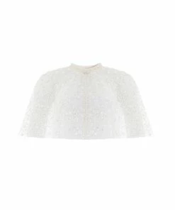 Needle & Thread Holding LTD Womenswear Violet Shimmer Short Cape