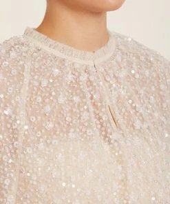 Needle & Thread Holding LTD Womenswear Violet Shimmer Short Cape