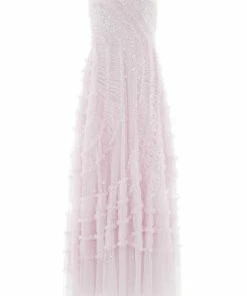 Needle & Thread Holding LTD Womenswear Violet Shimmer Strapless Corset Gown