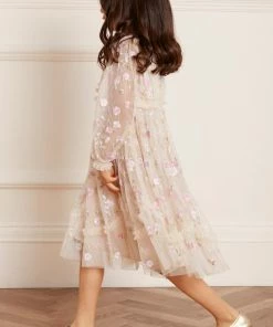 Needle & Thread Holding LTD Responsibly Sourced Wallflower Kids Dress