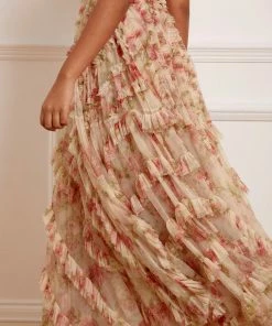 Needle & Thread Holding LTD Womenswear Waltzing Blooms Grace Ankle Gown