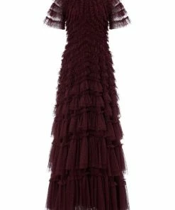 Needle & Thread Holding LTD Willow Ruffle Gown Womenswear