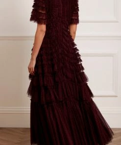 Needle & Thread Holding LTD Willow Ruffle Gown Womenswear