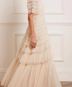 Needle & Thread Holding LTD Willow Ruffle Gown
