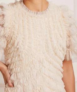 Needle & Thread Holding LTD Willow Ruffle Gown