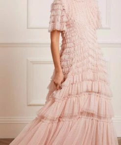 Needle & Thread Holding LTD Willow Ruffle Gown Womenswear
