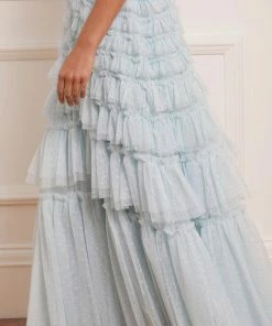 Best Sale ๐ Needle & Thread Holding LTD ๐ฉ Womenswear Willow Ruffle V-Neck Gown ๐ฅฐ 15 Needle & Thread Holding LTD Womenswear Willow Ruffle V-Neck Gown