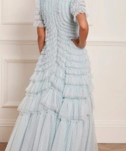 Best Sale ๐ Needle & Thread Holding LTD ๐ฉ Womenswear Willow Ruffle V-Neck Gown ๐ฅฐ 16 Needle & Thread Holding LTD Womenswear Willow Ruffle V-Neck Gown